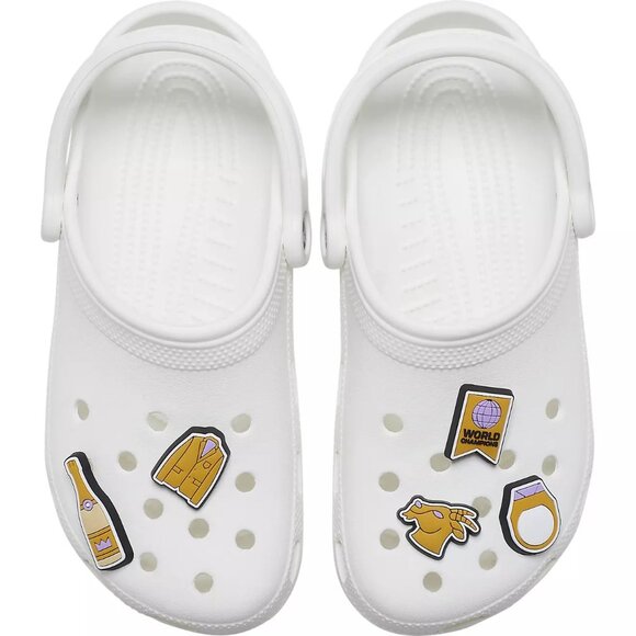 NWT Crocs Winner Jibbitz Charms Original 5 Pack (10012123) *RETAIL $20* - Picture 11 of 11